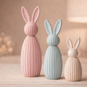 easter bunny family