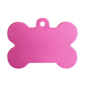 Aluminium Hondenbot roze